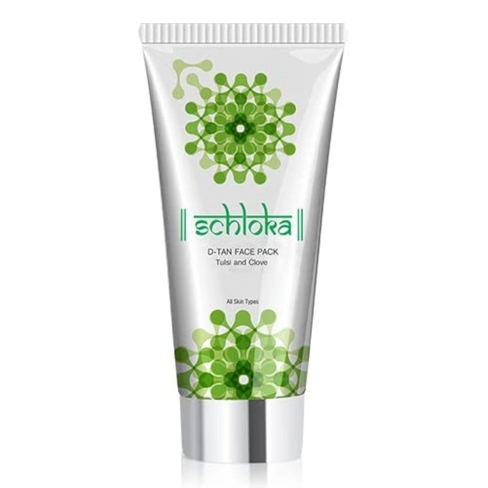 Modicare Green Organics SCHLOKA D TAN FACE PACK WITH TULSI & CLOVE (60ML)