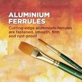 Fine Art Pidilite Fevicryl Tr-4 Code (S-412) Paint Brush Set, Painting Round Shape Brushes (Set of 4, Sizes: 0,2,4,6)