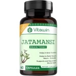 VITAWIN JATAMANSI Capsules for Brain Tonic, 500 mg,60 Capsules, Pure Natural Herbal