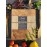 Wood Chop Anti-Bacterial Single Solid BlockWooden Chopping - Mango Wood Cutting Board with Metal Handel (15 x 9 x 1 Inches, Large)