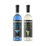 Fruitaco Blue Curacao, Mojito Mint - Mocktail Syrup, Cocktail Mix, Mojito Syrup - Perfect for Mocktails & Cocktails. Pack of 2