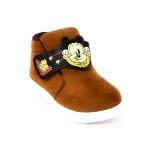 Coolz Kids Chu-Chu Sound Musical First Walking Shoes Bob Dog for Baby Boys and Baby Girls for 9-24 Months (Tan, 9_Months)