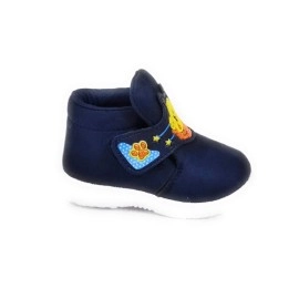 Coolz Kids Chu-Chu Sound Musical First Walking Shoes Bob Dog for Baby Boys and Baby Girls for 9-24 Months (Blue, 12_Months)