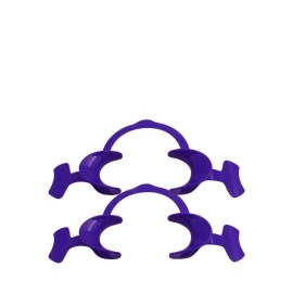 Dentosmile Flexi Eco Cheek Retractors with Wings in Purple Colour - Large (2)