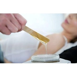 PAXMAX Wooden Professional Disposable Wax Knife/Spatula/Applicator,tongue depressor for doctor, waxing application wooden 100 pcs Box