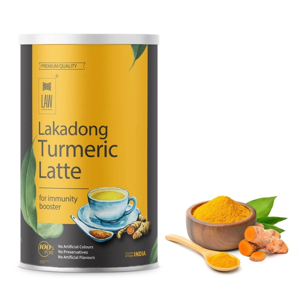 looms & weaves - Lakadong Turmeric Latte Powder - 200gm