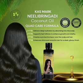 Kas Mark Neelibringadi Coconut Oil Y 200ml (pack of 2)