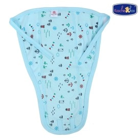 Koochie-Koo Cotton Hosiery Washable Reusable Nappy, Diaper, Langot, Extra Absorbent With Wide Cushion/Padding, For Baby (Multi, 8 To 12 Months-L), 6 Count