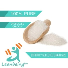 Leanbeing Pure Epsom Salt IP Grade | 500g (Liver cleansing, Bathing,Relaxation,Pain Relief, Therapeutic Spa Treatment)