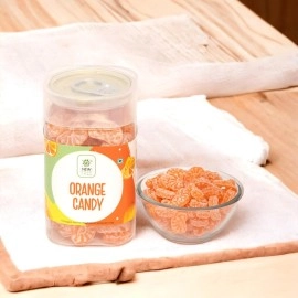 Hoots Hoot Candy Combo Pack of Orange Candy (210gms) & Cola Candy(210gms) || Combined Weight: 420gm, Flavoured Sugar Candy , Assorted sweet candy pack for kids II Sweet & Chatpata Candy II