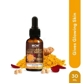 WOW Skin Science Ubtan Face Serum | Oil Free | For Tan, Radiance Boosting & Rejuvenating Skin | Smoothen Skin Tone | Paraben Free | Face Serum for Women & Men | 30 ml