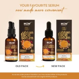 WOW Skin Science Ubtan Face Serum | Oil Free | For Tan, Radiance Boosting & Rejuvenating Skin | Smoothen Skin Tone | Paraben Free | Face Serum for Women & Men | 30 ml