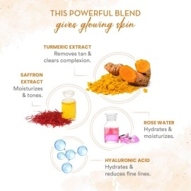 WOW Skin Science Ubtan Face Serum | Oil Free | For Tan, Radiance Boosting & Rejuvenating Skin | Smoothen Skin Tone | Paraben Free | Face Serum for Women & Men | 30 ml