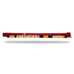 Radhe Flutes PVC Fiber G Natural Bansuri Base Octave RIGHT Handed With VELVET COVER PERENT