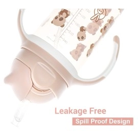 R for Rabbit Premium Bubble Straw Sipper (Yellow)