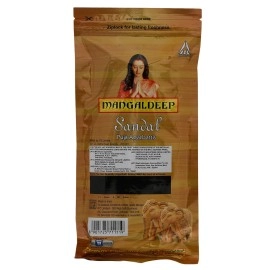 Mangaldeep Puja Agarbatti Incense Sticks, Sandal, 60 Sticks (Pack of 2)