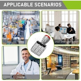 NSSP Dater Stamp (Without Pad/Manual/Rolling Bands)(Pack of-1)