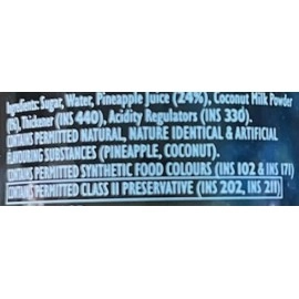 Mala\'s Fruit Mocktail Syrup Pina Colada 750ml, 1 Count