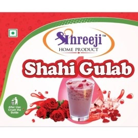 SHREEJI Shahi Gulab Syrup Mix with Milk for Making Juice Pet Bottle, 750