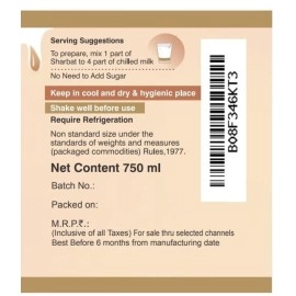 SHREEJI Tiramisu Syrup Mix with Milk for Making Milkshake Pet Bottle, 750