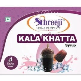 SHREEJI Kala Khatta Syrup Mix with Water for Making Juice Pet Bottle,Liquid, 750