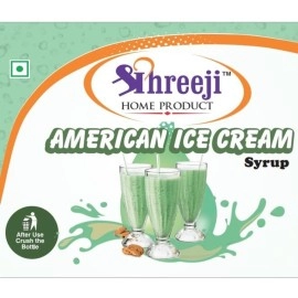 SHREEJI American Ice Cream Syrup Mix with Water for Making Juice Pet Bottle, 750