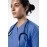 UNIFORM CRAFT Womens Scrub Suits DSVX || 4 pocket scrubs | Ideal for doctors, dentists, vets, nurses & healthcare professionals (Ocean Blue, L)