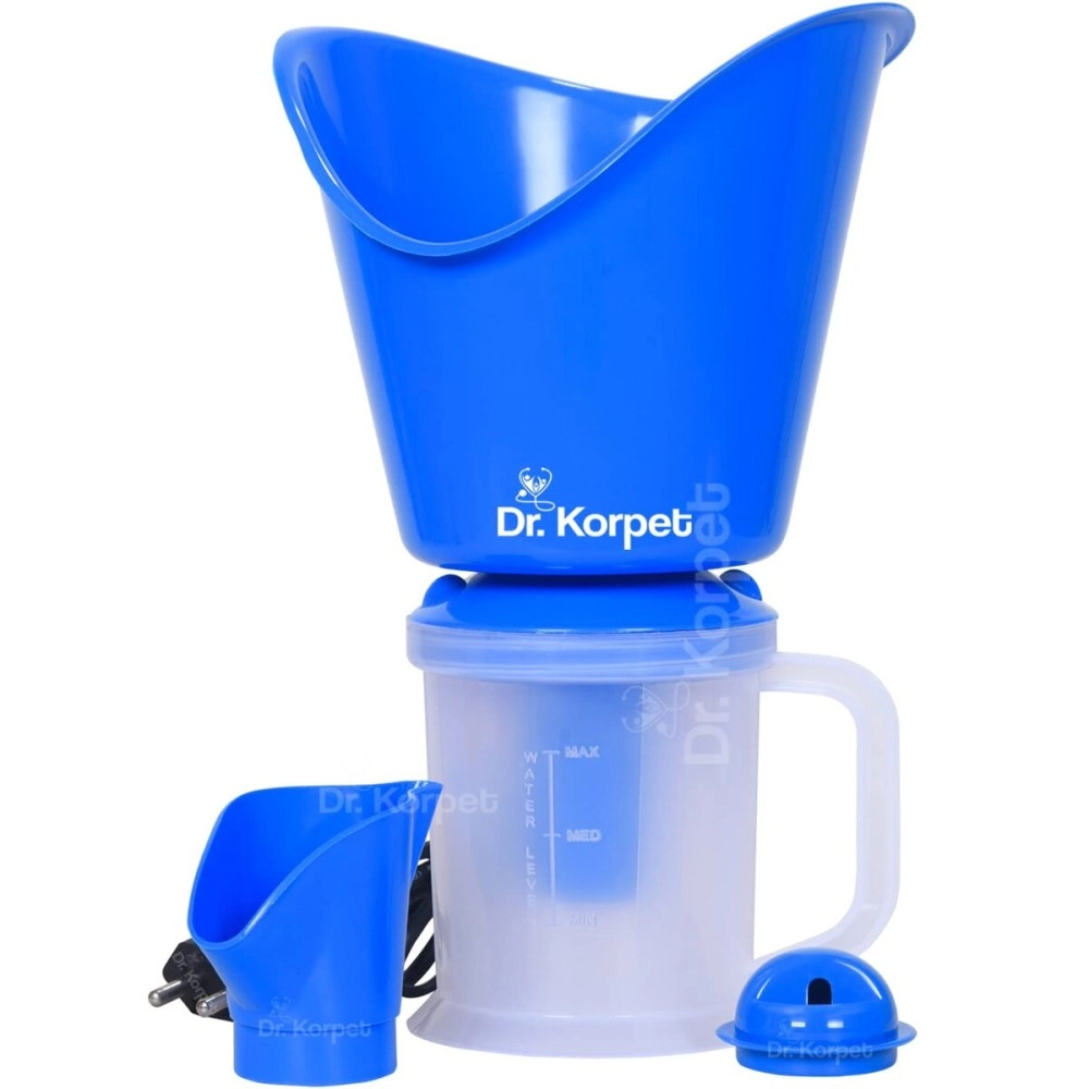Dr. Korpet 3 in 1 vaporizer steamer for cough,cold and facial, inhaler & steamer for cold and cough - Blue