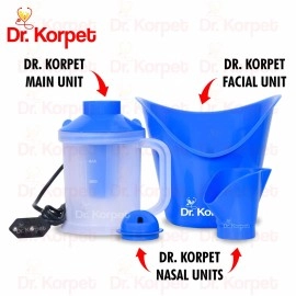 Dr. Korpet 3 in 1 vaporizer steamer for cough,cold and facial, inhaler & steamer for cold and cough - Blue