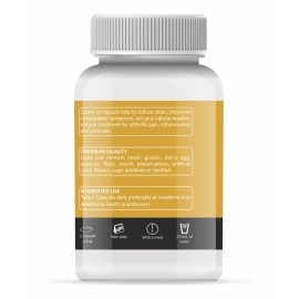 Holy Natural - The Wonder of World Castor oil Capsules 60 Softgel Capsule