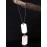 Yellow Chimes Stainless Steel Daily Wear Plain Army Dual Dog Tag Pendant Necklace for Men (Silver) (YCSSCH-TAGDUAL-SL)