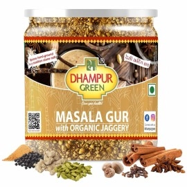 Dhampure Speciality Ginger Jaggery Powder + Turmeric Powder Combo - 600 Grams