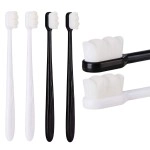 hongjin Extra Soft Toothbrush, Ultra Soft-bristled Adult Toothbrush Micro Nano 15000 Floss Bristle Good Cleaning Effect for Sensitive Teeth Oral Gum Recession