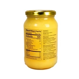 Sids Farm Cow Ghee - 350g | Aromatic and Granular | Made With Safe Tested Milk | Free From Antibiotics, Preservatives and Induced Hormones | Glass Jar