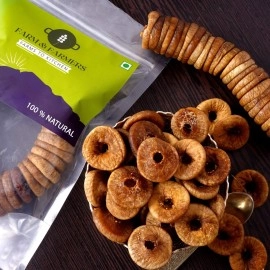 Farm & Farmers And ers Natural Organic Dry Fig/Anjeer, 250 gm