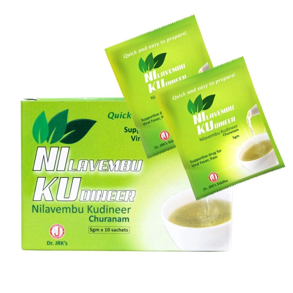 JRK\'s NILAVEMBU KUDINEER CHOORANAM 50gm (Pack of 4)