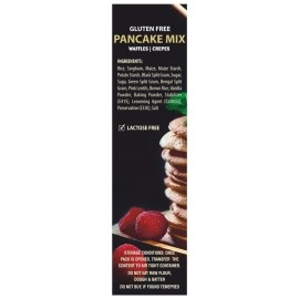 Wheafree Gluten Free Pancake Mix (Pack of 2 x 500g each) | Make Waffles, Pancakes and Crepes | Lactose Free | Neutral Balanced Flavour | Quick and Easy to Make