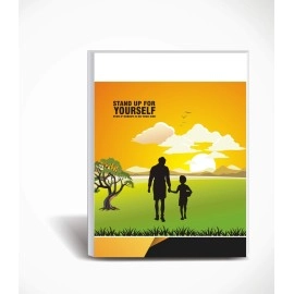 Rush 452 Pages A4 Size Notebook - Single Line Ruled (29 x 21 cm) | Ruled notebooks for Writing | Register Notebook for Students | Pack Set of 1 | Copy for Students