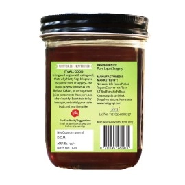 Nutty Yogi Liquid Jaggery, Indian Original Gur, Gud, 200ml (Pack of 1)