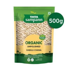 TATA Sampann Organic Kabuli Chana, 500g
