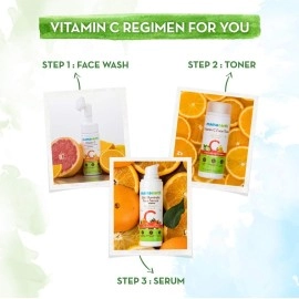 Mamaearth Vitamin C Radiance Combo(Vitamin C Face Wash 1ml + Face Serum 3g)