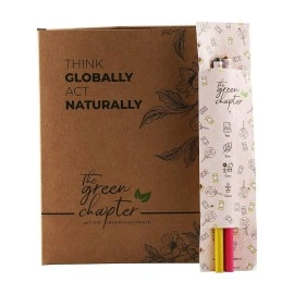 The Green Chapter Plantable Seed Pencil Eco Friendly Gift Pack Grow Plants from Pencils made from 100% Recycled Paper Birthday Return Kids School Gift Stationery Pack of 12 Assorted Pencil