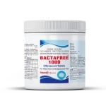 BACTAFREE Chlorine Tablets for Water Tank | Purify 1000 Litres per Tablet, 150 Tablets | Water Purification Tablet, Overhead & Underground Water Cleaning | Effervescent Disinfectant Tablets, Pack of 1