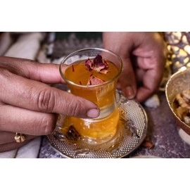 Sancha Tea Boutique Kashmiri Kahwah Tea (75+Cups) 100% Rainforest Alliance Certified Real Spices, Desi Kahwa, Detox Green Tea