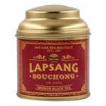 SAN-CHA Tea Boutique Lapsang Souchong Smoked Tea|Russian Caravan Tea|Single Malt Whisky Like Notes|Robust|Pleasurable and Smooth (25Cups+)|Smoked Tea Leaves|50gms Loose Leaf Tea