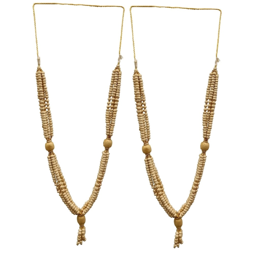 Ethnic Karigari Mala Garland for Photo Frames and Gods Idols (2, Chandan B)
