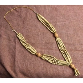 Ethnic Karigari Mala Garland for Photo Frames and Gods Idols (2, Chandan B)