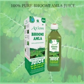 Axiom Bhoomi Amla Herbal Juice 500 ml | Healthy Liver | Helps In Digestion | Boost Immunity | 100% Natural WHO-GLP,GMP, Certified Product |