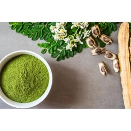 Maanki Organic Moringa Leaf Powder (A Grade Quality& Super Healthy Food)/Pure & Natural Moringa Leaves Powder,1 kg