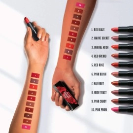 Lakm Cushion Matte Lipstick, Red Blaze, 4.5 g